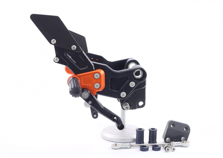 KTM RC 390 (20142016) MG Biketec Rear Sets spengineering.co.uk
